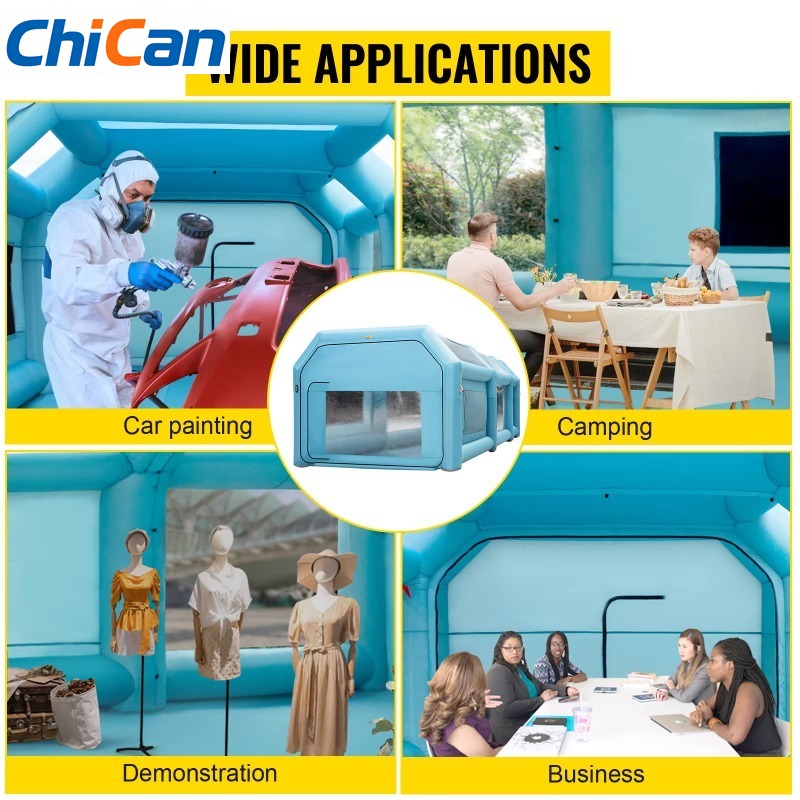 Inflatable Paint Booth - 【Hot】 Opblaasbare verfbox Autolakbox Tent met