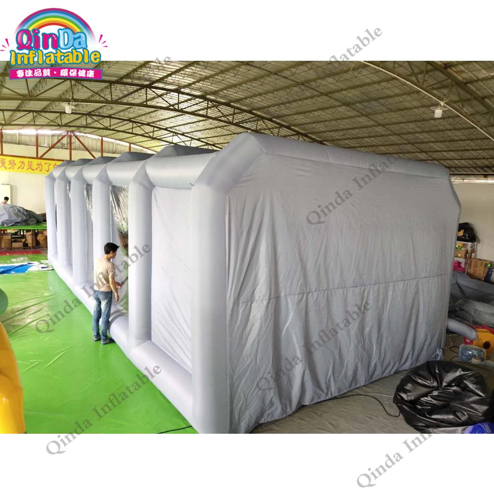 Inflatable Paint Booth - Hoge kwaliteit spuitcabine 10x5x3,5m opblaasbare spuitcabine