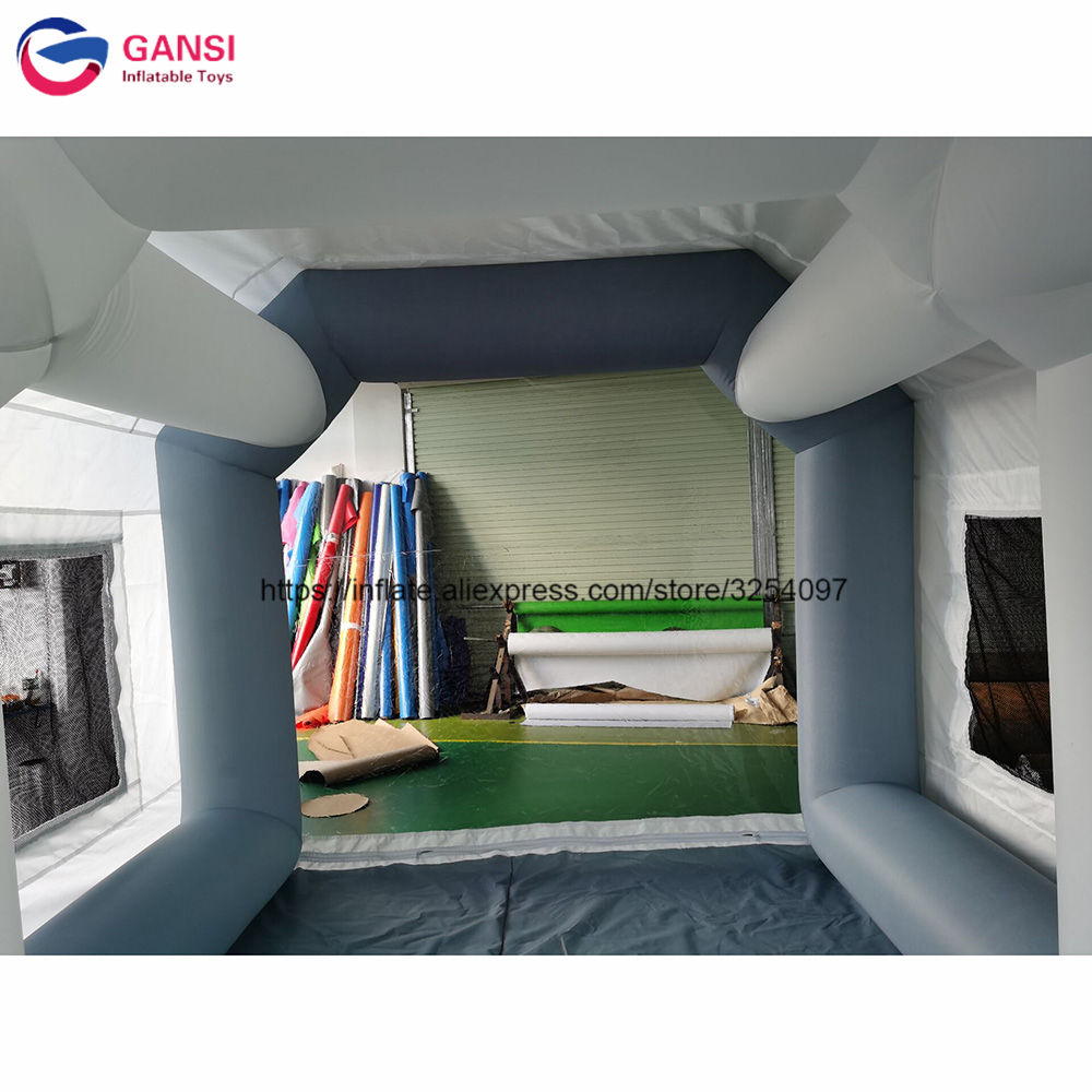 Inflatable Paint Booth - Opblaasbare verfstand van Oxford-stof, opblaasbare spuitcabine
