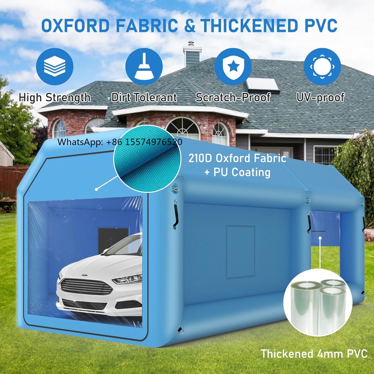 Inflatable Paint Booth - 2026 - Op maat gemaakte gigantische