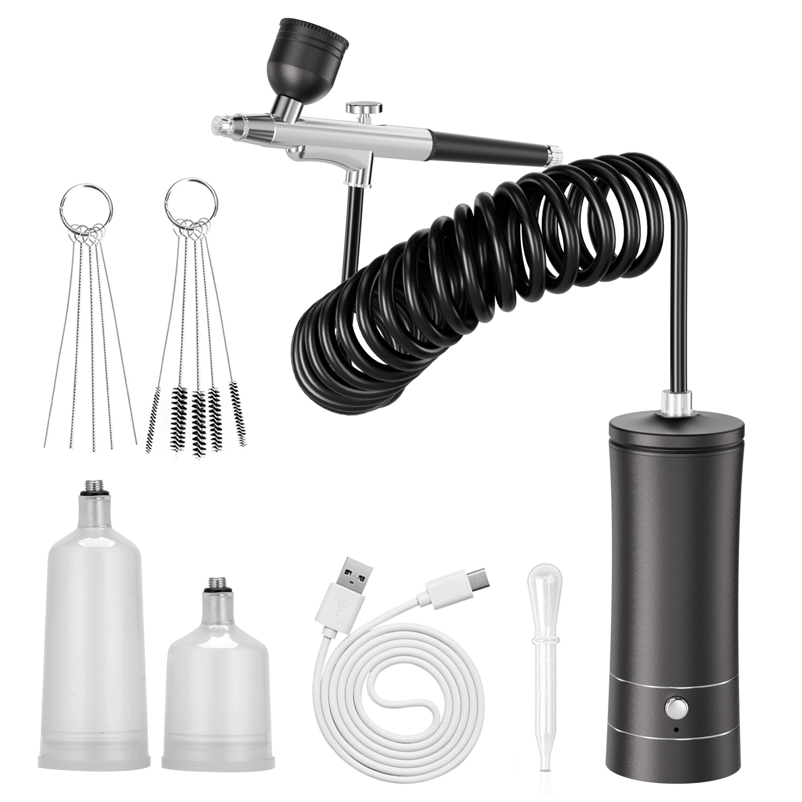 Draadloze airbrushset met comp - Heat Gun Paint Strip recensie en prijs