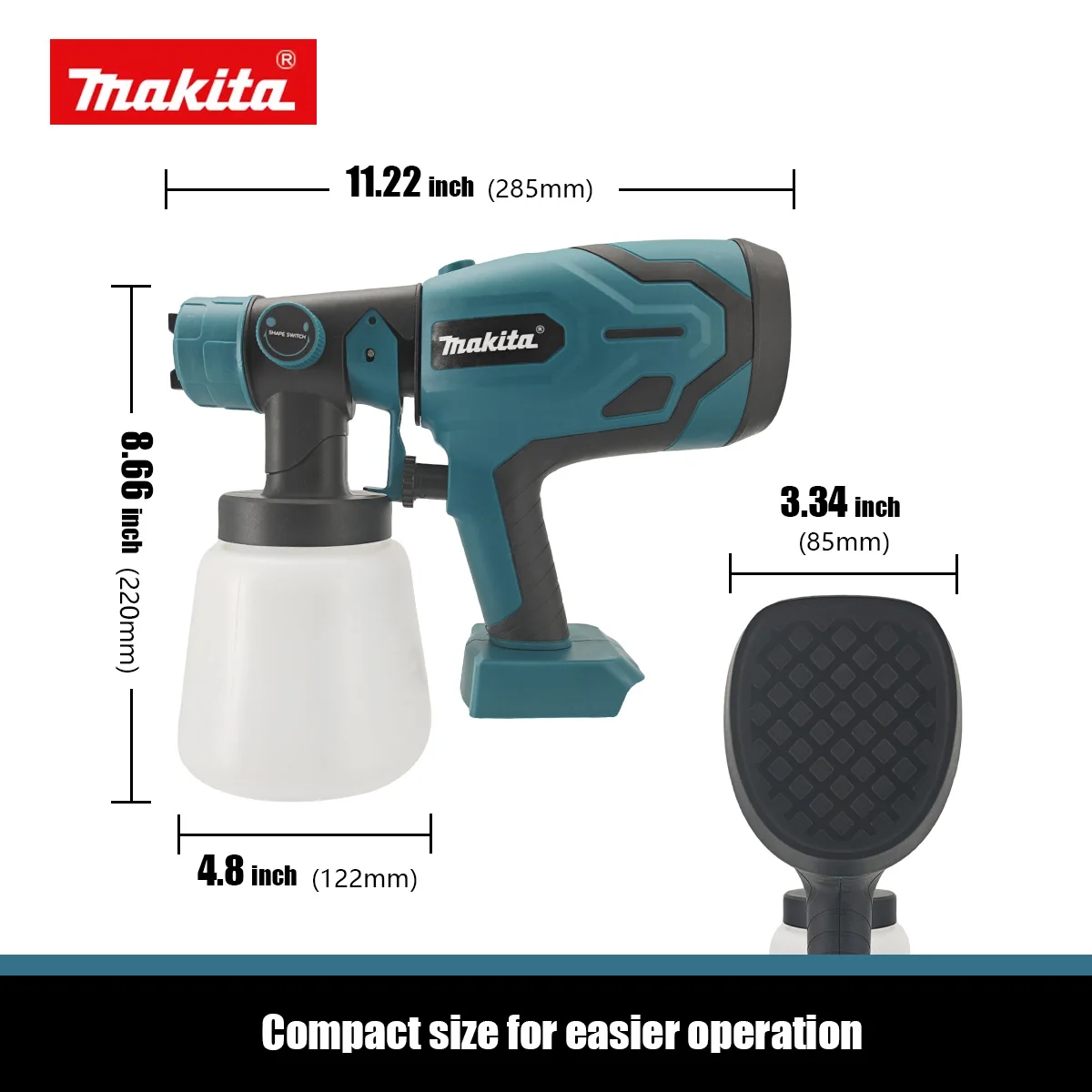 Makita 800ML elektrisch spuitp - Heat Gun Paint Strip recensie en prijs