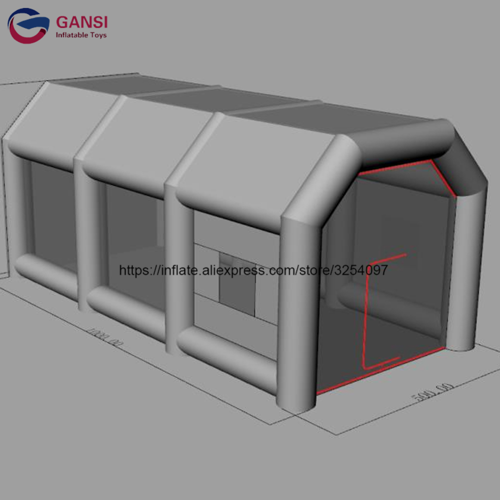 Grote opblaasbare autotent, po - Inflatable Paint Booth recensie en prijs