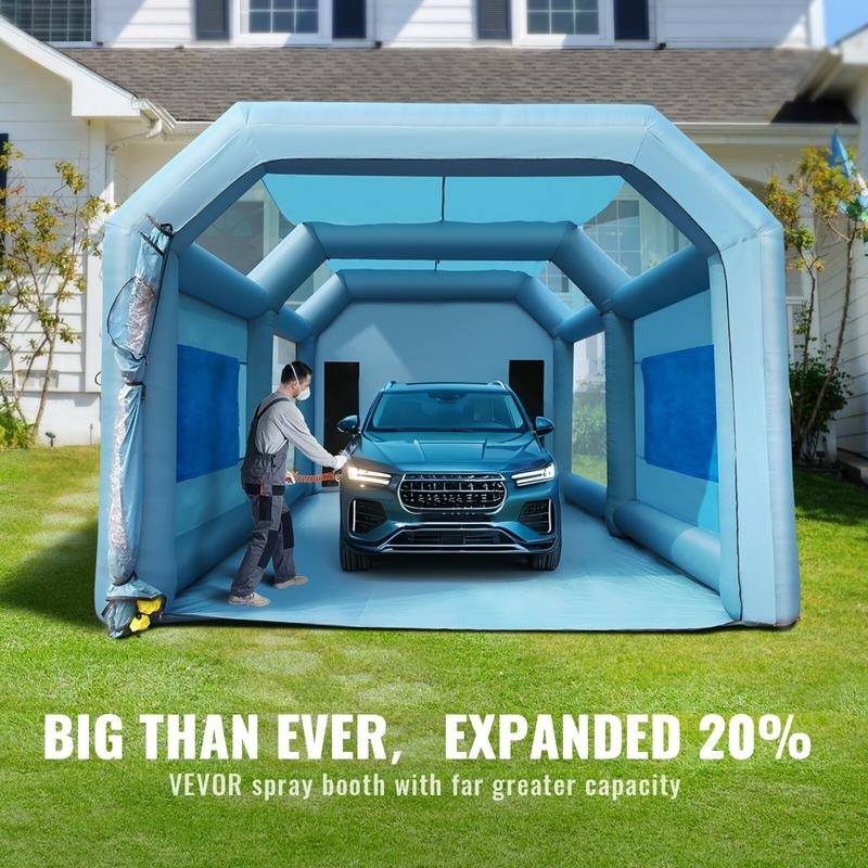 Opblaasbare spuitcabine, 23x13 - Inflatable Paint Booth recensie en prijs
